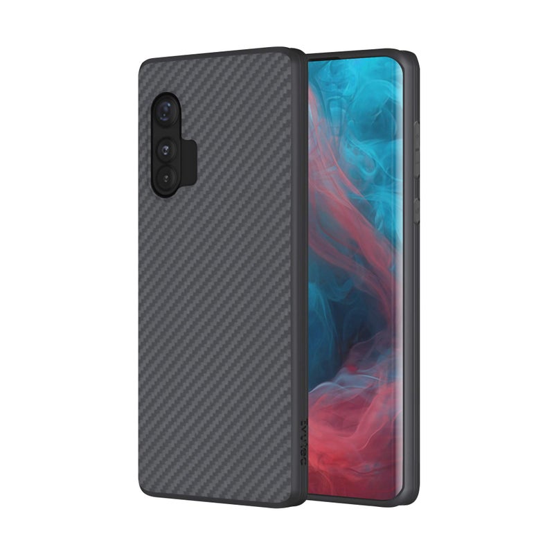 Evutec Compatible with Motorola Edge+ Case, Aramid Fiber Cases Cover for Moto Edge+ï¼ˆBlackï¼‰ - Image 1